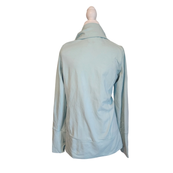 Lululemon In Stride Jacket Heathered Aquamarine / Discover Stripe  Deep Indigo - Picture 11 of 13